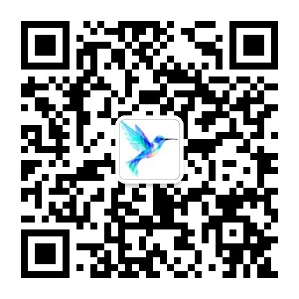 零点蜂鸟微信公众号二维码